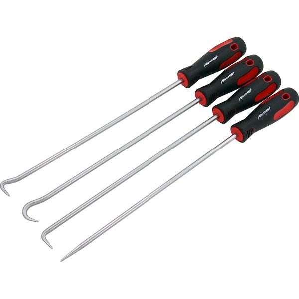 4pc Long Hook And Pick Set By Neilsen