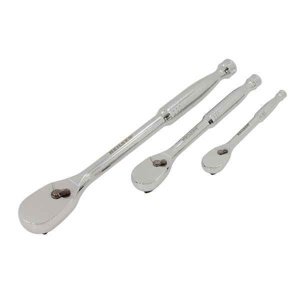 Pear Head Premium 90 Tooth Ratchet 3 Piece Set By Neilsen